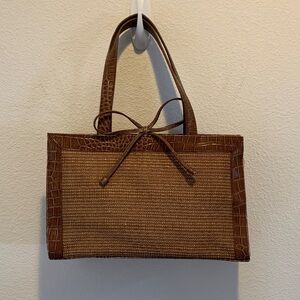 Liz Claiborne Brown and Tan Tote Bag​​